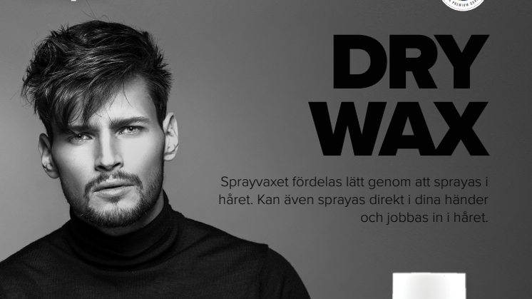 1 mars lanserar svenska disp® ett Dry Wax - ett spraywax med matt finish