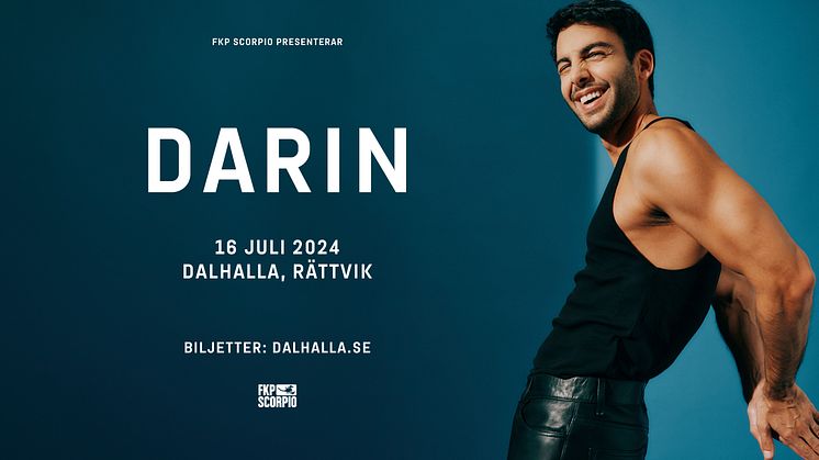 Darin till Dalhalla – 16 juli är det dags för en av landets främsta popartister att inta Dalhalla!