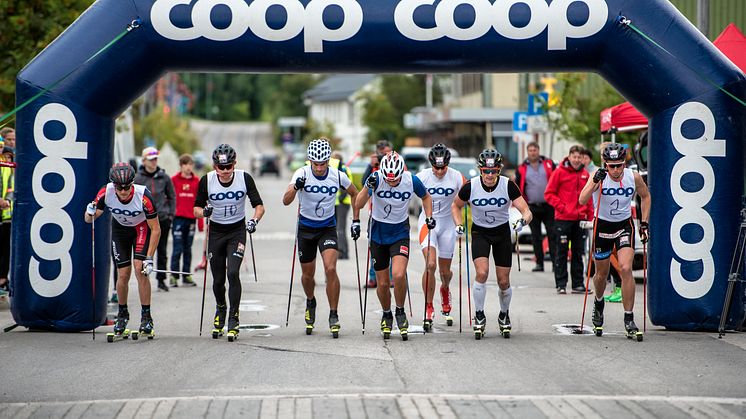 Klar for super-duell under årets Coop Trysil Rulleskisprint. 