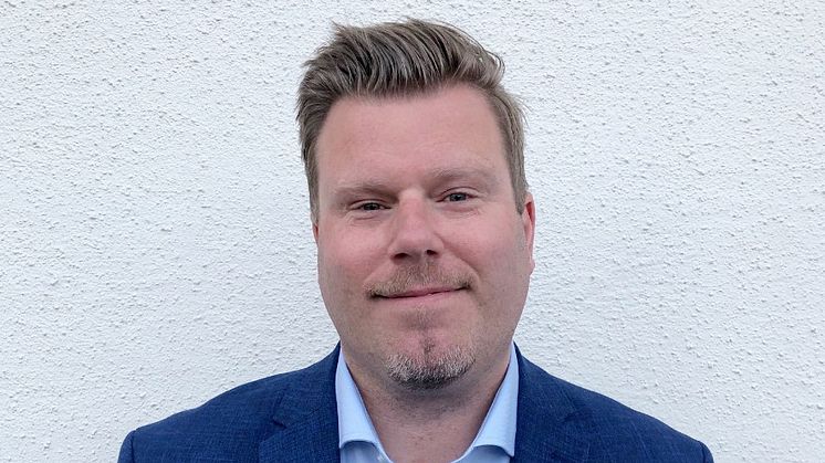 Mikael Bredelius, ny marknadsområdeschef för Riksbyggens fastighetsförvaltning i  Skaraborg
