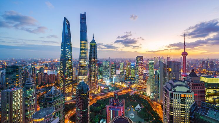  Illustration: Shanghai är den största staden i Folkerepublikken Kina, och är världens största hamnstad.