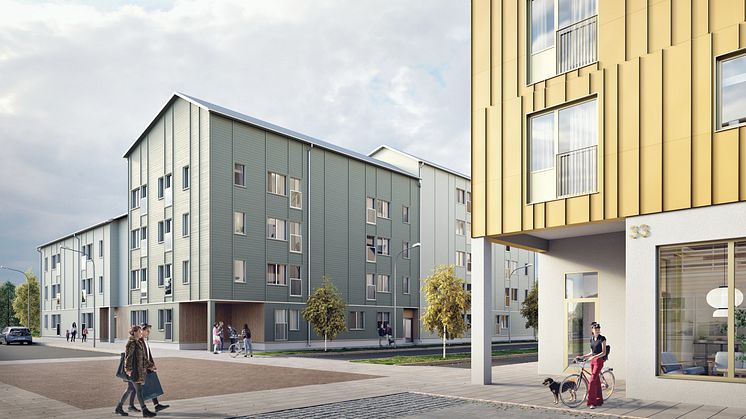 Balder - Lindbäcks fjärde projekt i Skellefteå påbörjat