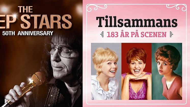 Showkvällar på Intiman! Svenne Hedlunds Hep Stars firar ”50th Anniversary” med show varefter stjärntrion Lill-Babs, Malmkvist och Hansson kommer med sin show ”Tillsammans”