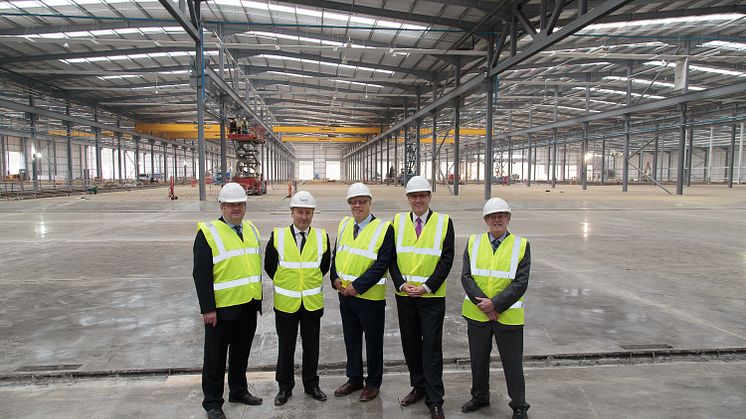 Hitachi Rail Europe Celebrates Topping Out of its Train Factory, Announces Establishment of UK Design Office in Newton Aycliffe