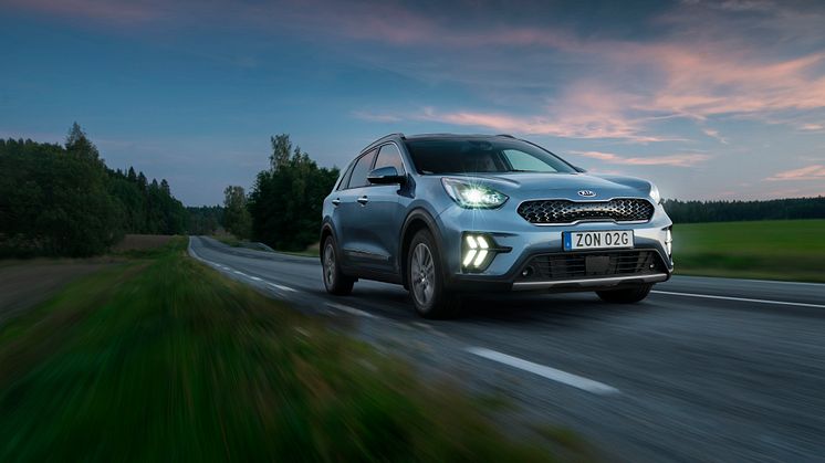 Kia Niro - Sveriges mest sålda bilmodell i augusti 2020.