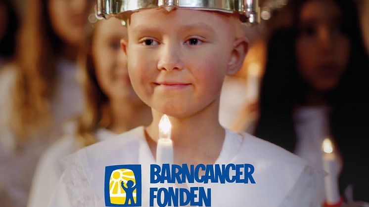 I jul stödjer vi kampen mot barncancer!