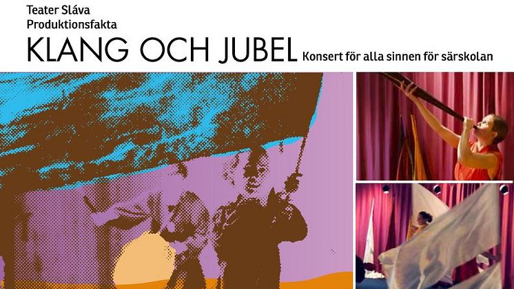 Välkomna på interaktiv konsert med Teater Sláva!