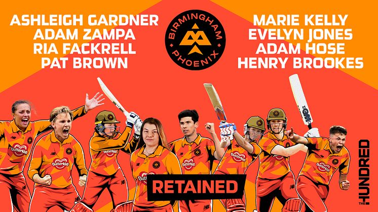 Aussie stars Gardner and Zampa lead eight players committing to Birmingham Phoenix in The Hundred