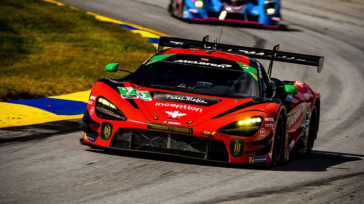 Petit Le Mans: Frederik Schandorff udgik fra IMSA-finalen efter crash