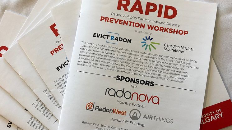 RAPID Workshop, Calgary, June 3/4, 2019