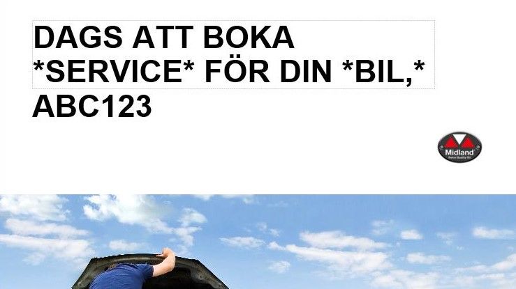 Plötsligt händer det...tyvärr att bilen blir stående.