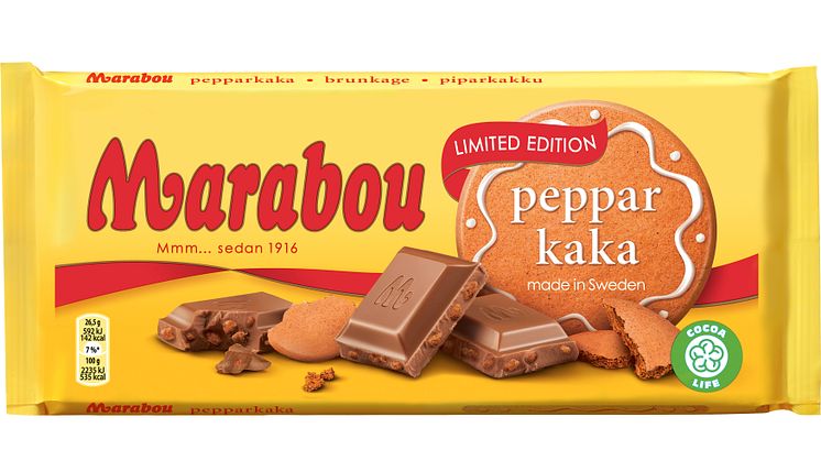 Marabou Pepparkaka – självklar favorit till julmyset