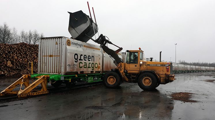 Green Cargo delivers renewable energy to the world’s largest urban biomass-fired CHP plant