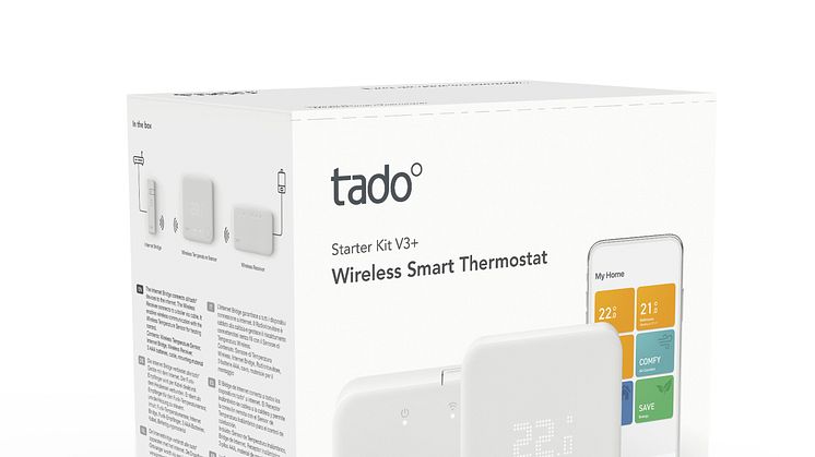 tado Smart Thermostat Wireless - Starter Kit V3+
