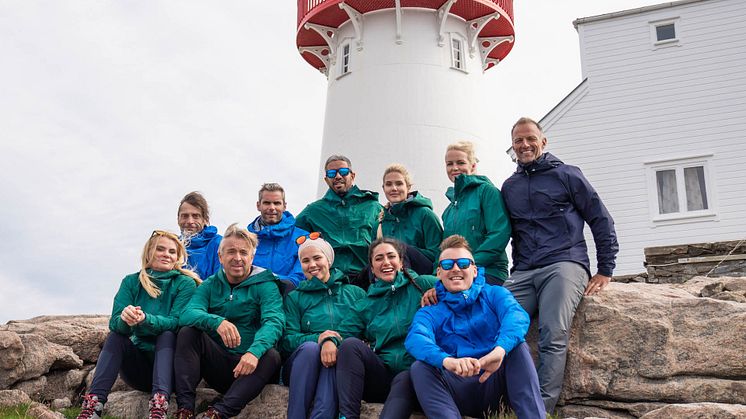 Sesongpremiere på 71 grader nord ­­– Norges tøffeste kjendis i kveld 20.30 på TV Norge. Foto: Bård Basberg  