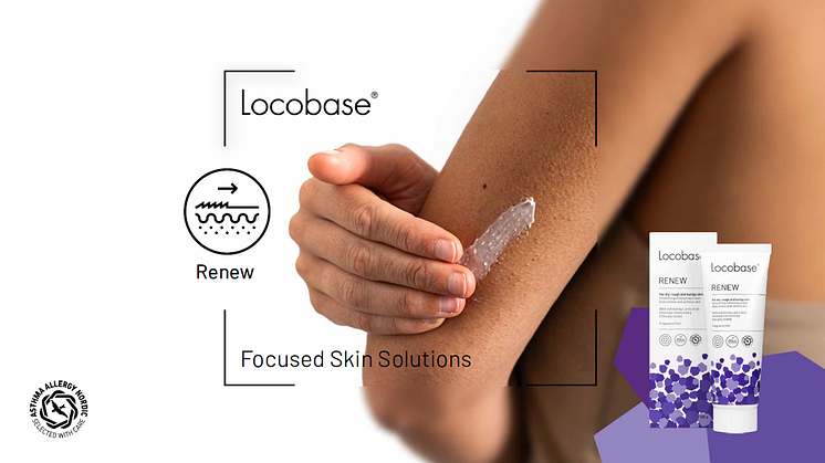 Nyhet! Locobase Renew – specialkrämen för sträv, fjällande och knottrig hud