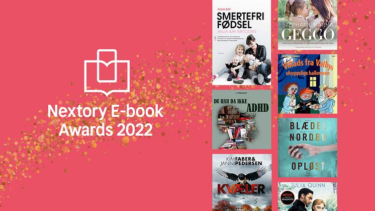 Nextory E-book Awards 2022: Geggo tager førstepladsen som bedste bog i voksenkategorien