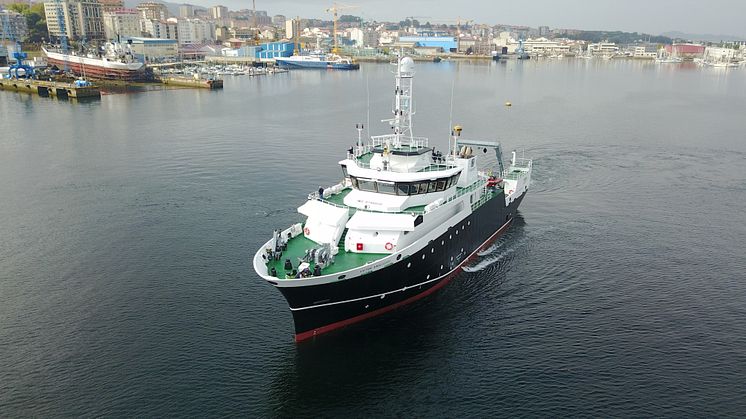 Argentina’s new oceanographic and fishing research vessel 52m Victor Angelescu