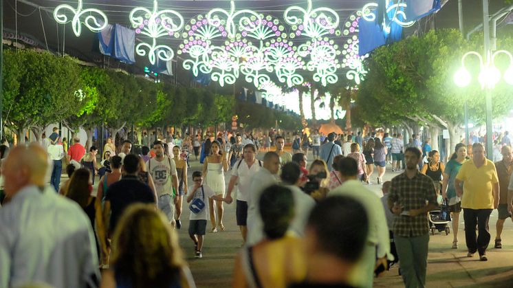 Feria de Málaga en Cortijo de Torres, Andalusien