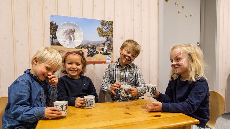 Femåringene Torjus - Benjamin - Isak og Lilly i Simenstua bhg okt 22 - 24 - 9I4A5293 - Foto Øyvind S Endal