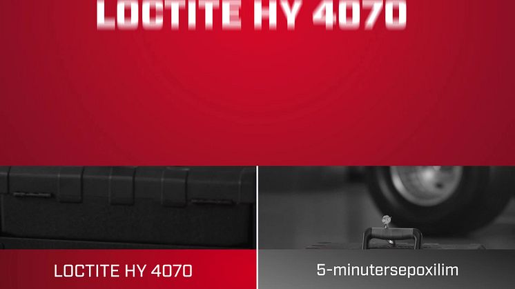 LOCTITE HY 4070 mot 5-minutersepoxilim