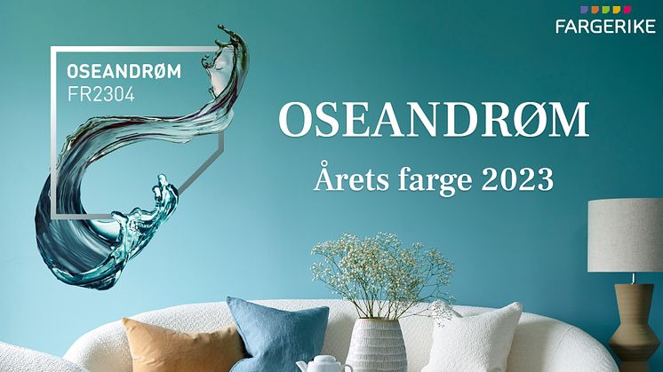 Årets Farge 2023 - Oseandrøm