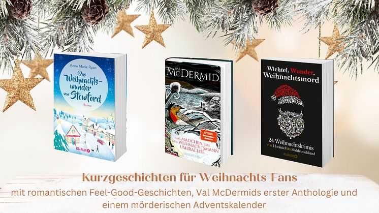 Bald ist Weihnachten: Mit unseren kurzen Geschichten wird die Vorweihnachtszeit gemütlich romantisch oder spannend und mörderisch 