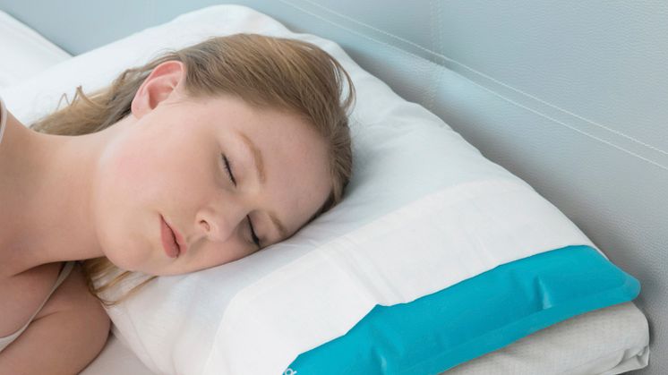 En sval kudde kan vara skönt vid feber,  huvudvärk och under varma sommardagar.