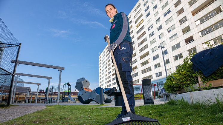 Pilotprojekt för att hålla Hagalund rent