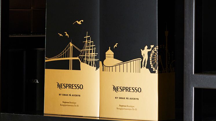 Nespresso Göteborg Ny smak på Avenyn