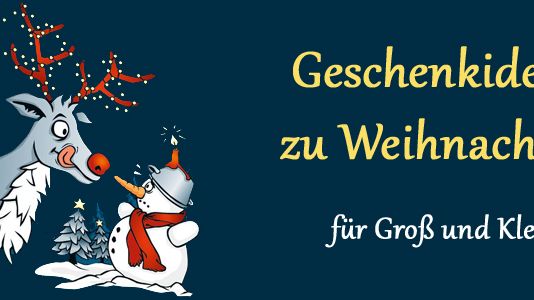 Geschenkideen zu Weihnachten für Groß und Klein 