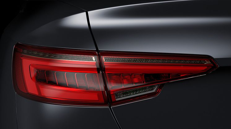 ​Nya Audi A4 med belysningslösningar från Hella
