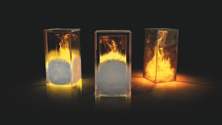 Hur fungerar glas som skyddar mot brand?