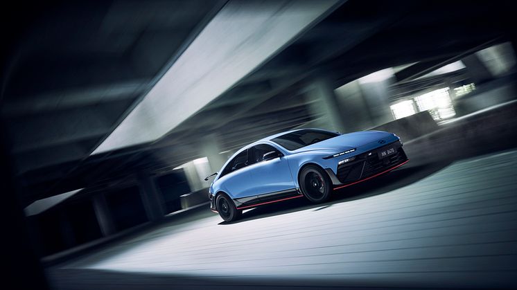 Hyundai IONIQ 6 N debuterar på Goodwood Festival of Speed och sätter en ny standard för högpresterande elbilar