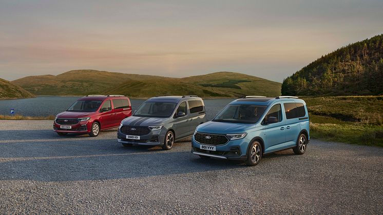 Ford presenterar nya Tourneo Connect – bilen för både jobb- och familjeliv