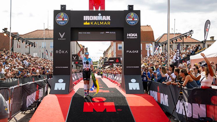 Vinnaren Marlene de Boer. Foto: Michael Campanella, Getty Images for Ironman.