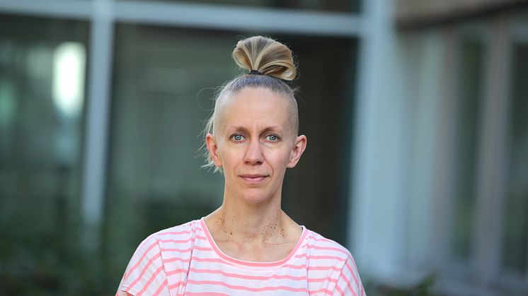 Hanna Söderlund, språkforskare Foto: Per Melander, Umu