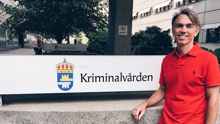 Jonas Kappling, chef för Applikationsutveckling på Kriminalvården