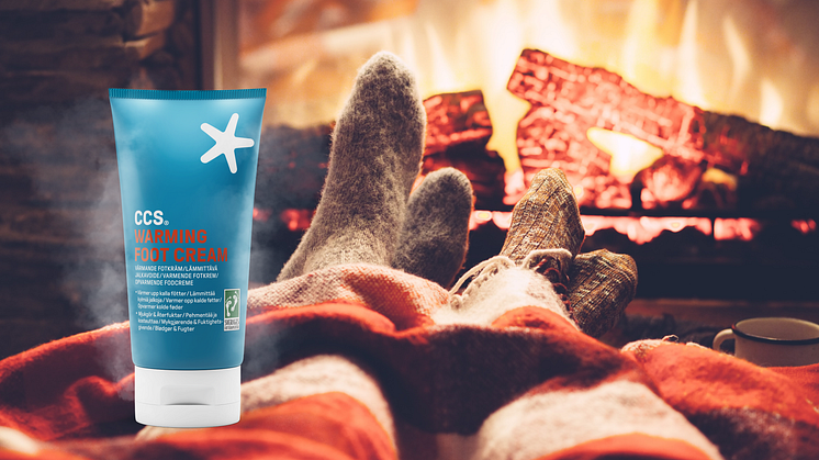 Nyhet! CCS Warming Foot Cream – vinterns ”måste ha”-produkt 
