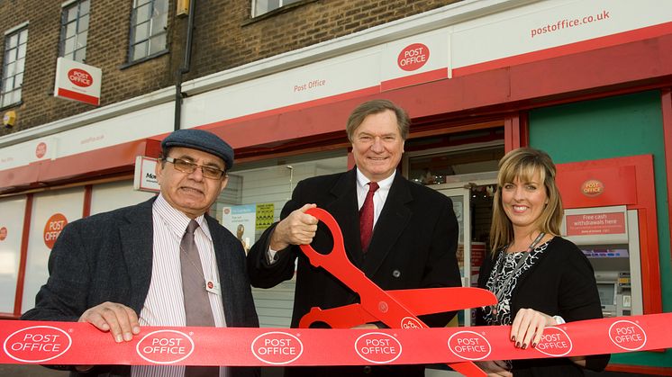 Official Opening for the New Look Bilborough Post Office: Graham Allen MP Cut the Ribbon