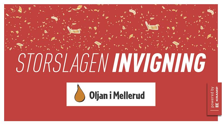 Oljan i Mellerud, intill Västerråda, kommer under hösten utöka sin butik med en Powered by Kramp-shop-in-shop. När butiken återinvigs den 24 oktober kommer besökarna, förutom det ordinarie sortimentet, även hitta ett nytt utbud med reservdelar och ti