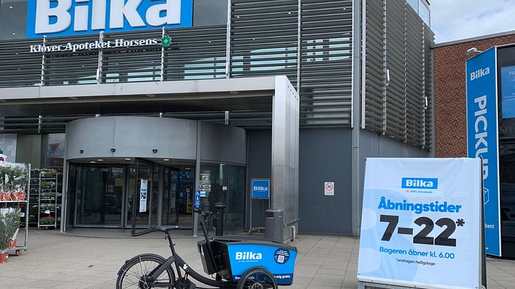 Bilka i Horsens tilbyder nu gratis udlån af el-ladcykler
