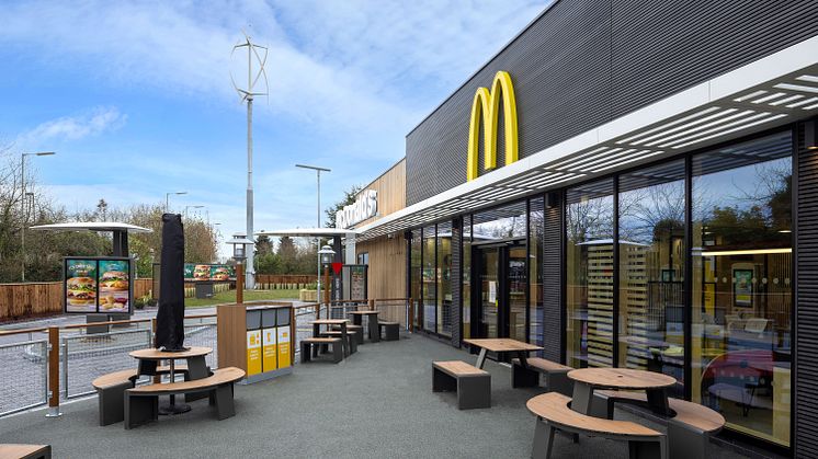 McDonald's Market Drayton_Terrasse