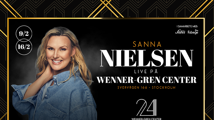 Sanna Nielsen, Live på Wenner-Gren Center 