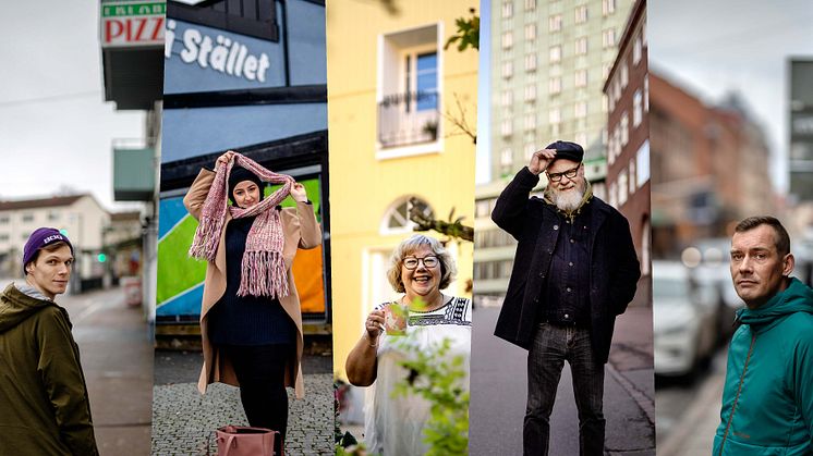 Fem av hundra göteborgare som intervjuats i projektet Göteborg berättar. Foto: Stefan Edetoft