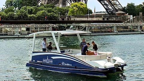 Fischer Panda UK can support applications similar to the new electric passenger boat operating on the Seine River, installed with a system from its brand Bellmarine