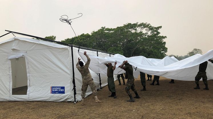 MSB:s basläger San José de Campamento, Bolivia