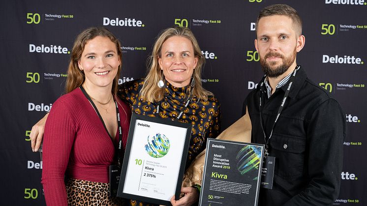 Sweden Technology Fast 50 - bilder från prisutdelningen