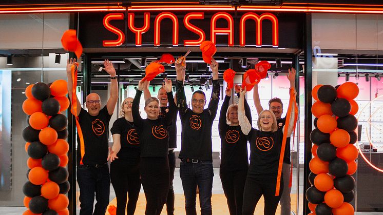 Synsam Iso Myyn avajaisia vietettiin Kauppakeskus Iso Myyssä Joensuussa 5.5.2022