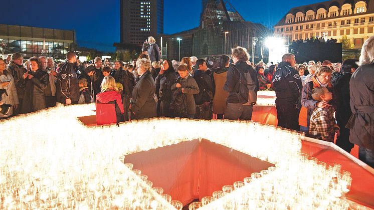 „Freiheit – Gleichheit – Brüderlichkeit?“ - Lichtfest Leipzig 2015 